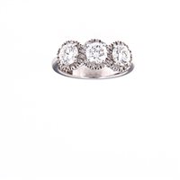 Ringe Crivelli Dame TRILOGY in Gold Diamante 1.02 Ct 017-2171 - 017-2171
